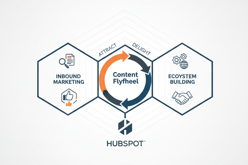 HubSpot’s Blueprint for B2B Success: Inbound Marketing, Content Flywheel, and Ecosystem Building