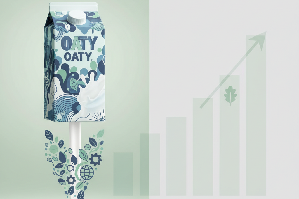 Oatly’s Disruptive Marketing Strategy: How Bold Branding & Sustainability Fueled Global Growth